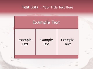 Food Herb Sashimi PowerPoint Template