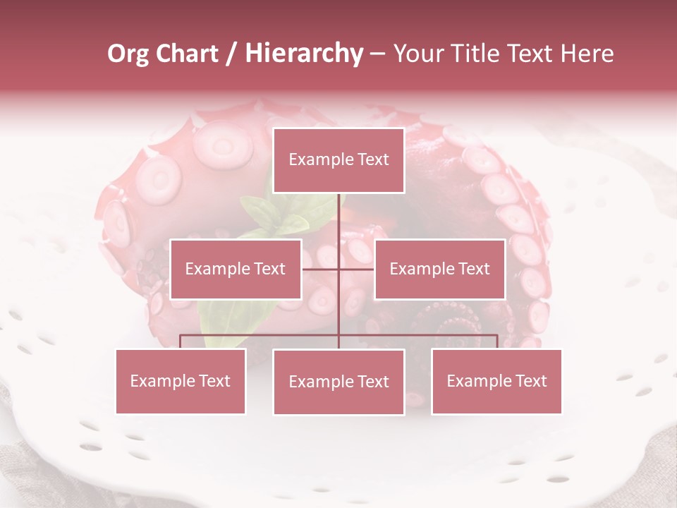 Food Herb Sashimi PowerPoint Template