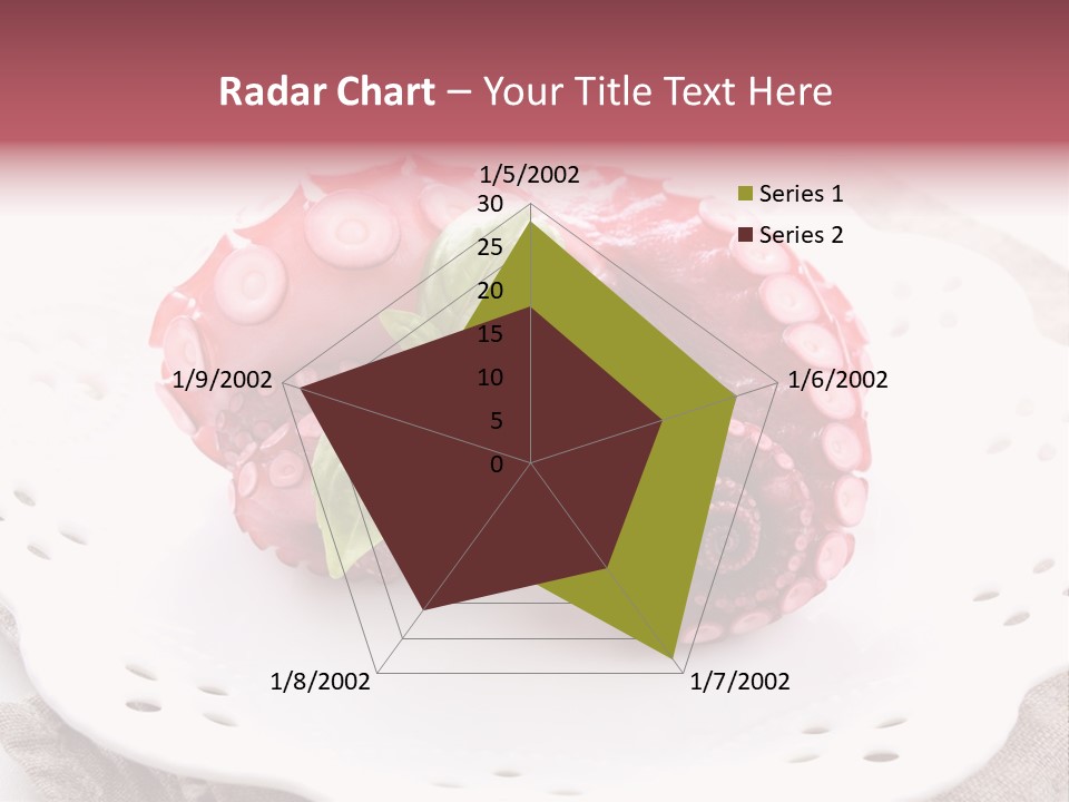 Food Herb Sashimi PowerPoint Template