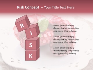 Food Herb Sashimi PowerPoint Template