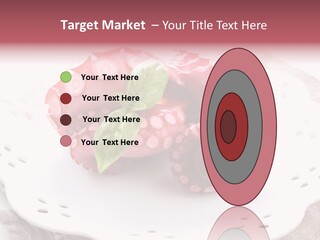 Food Herb Sashimi PowerPoint Template