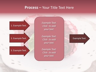 Food Herb Sashimi PowerPoint Template