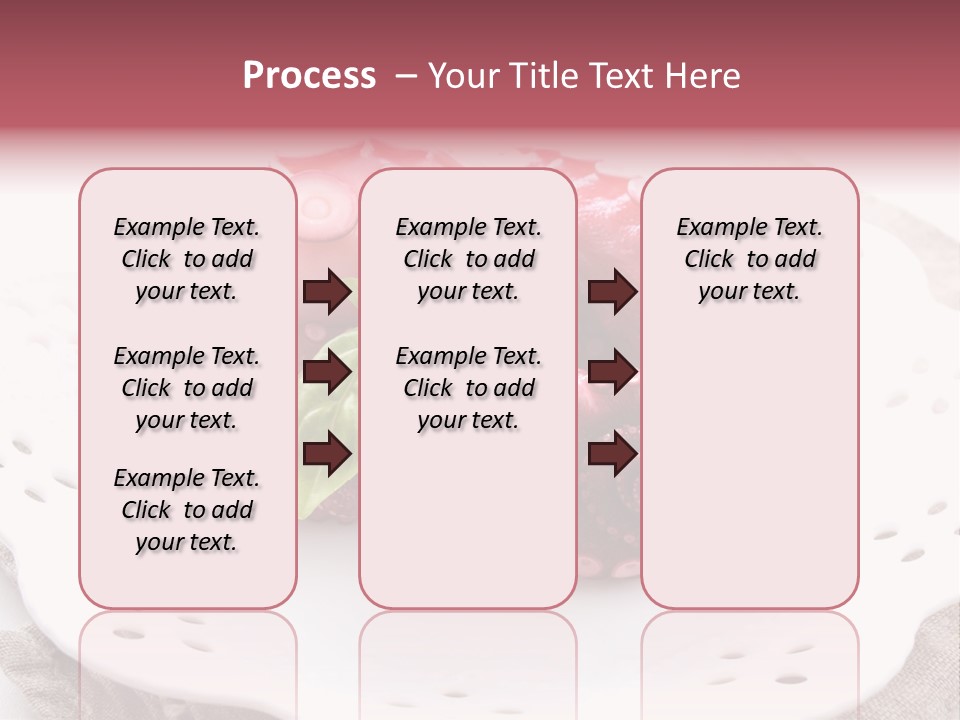Food Herb Sashimi PowerPoint Template