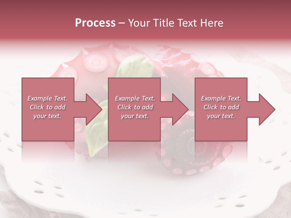 Food Herb Sashimi PowerPoint Template