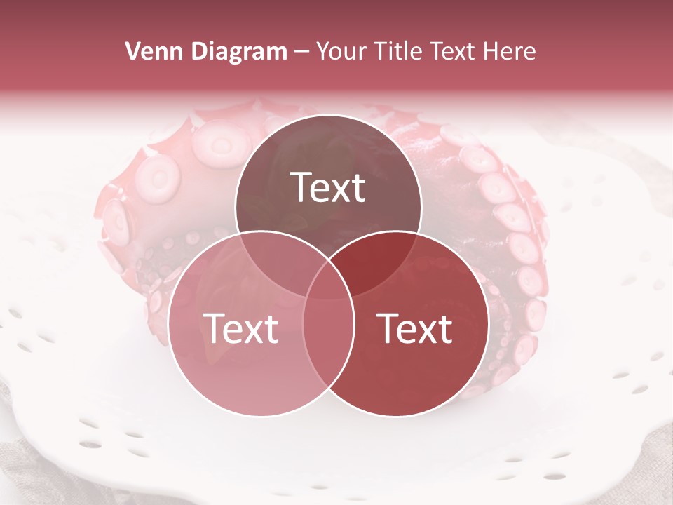 Food Herb Sashimi PowerPoint Template