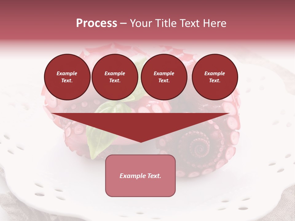 Food Herb Sashimi PowerPoint Template