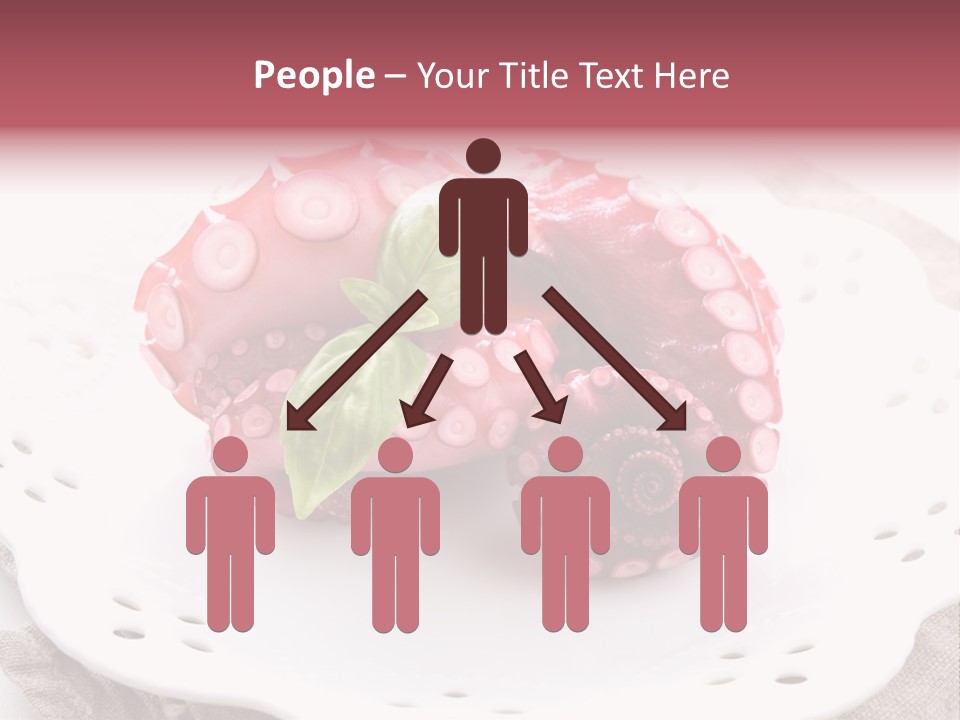 Food Herb Sashimi PowerPoint Template