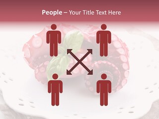 Food Herb Sashimi PowerPoint Template