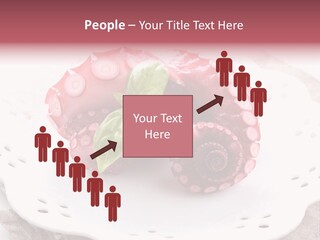 Food Herb Sashimi PowerPoint Template