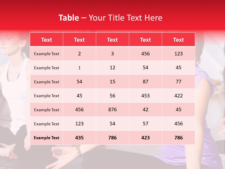 People Vitality  PowerPoint Template