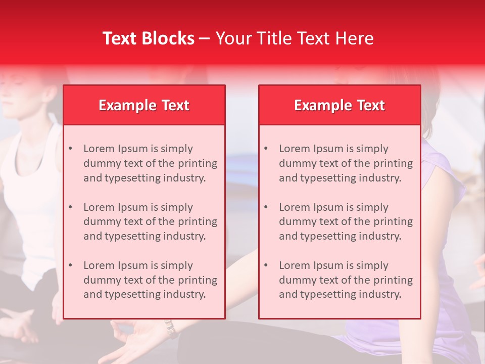 People Vitality  PowerPoint Template