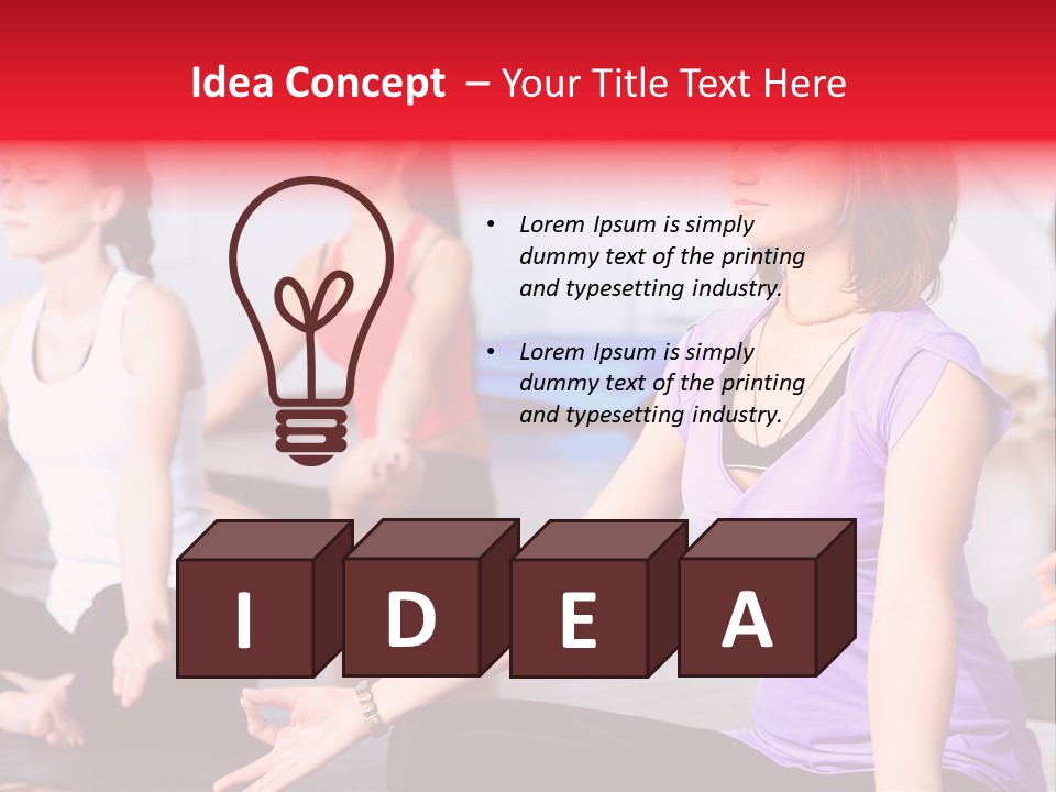 People Vitality  PowerPoint Template