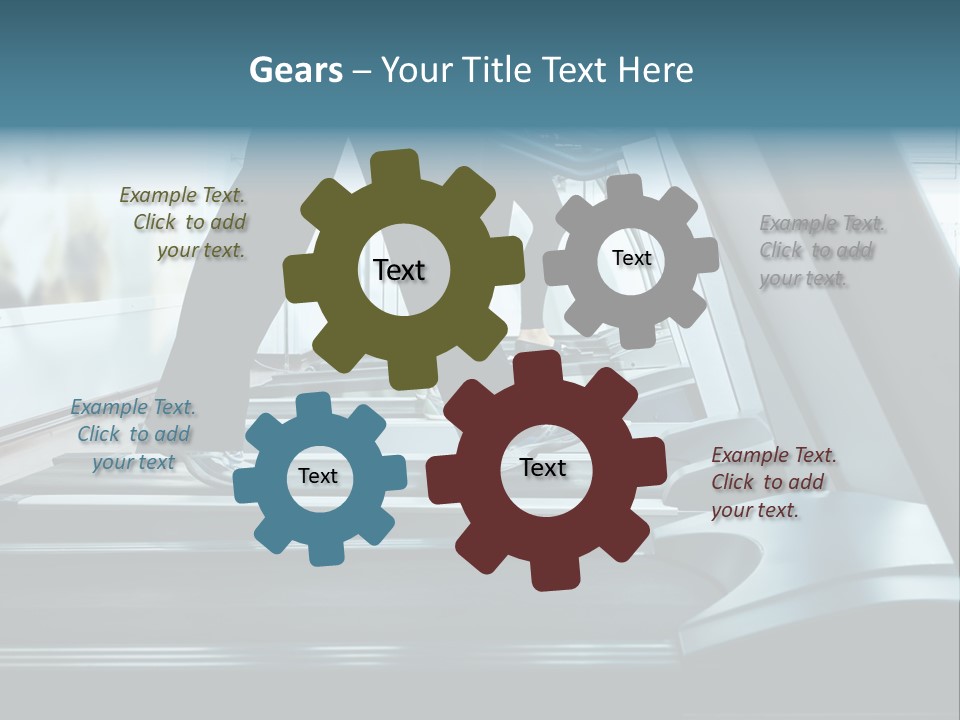 Geology Free Diving Fresh Water PowerPoint Template