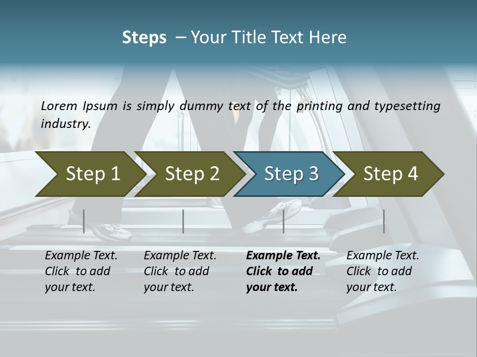Geology Free Diving Fresh Water PowerPoint Template