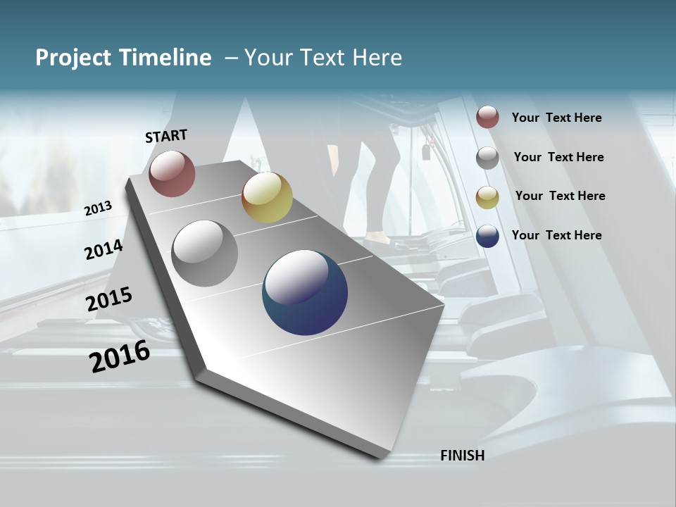 Geology Free Diving Fresh Water PowerPoint Template