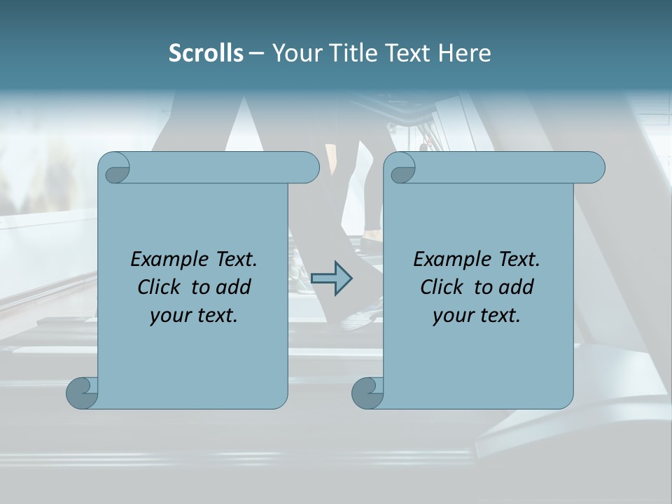Geology Free Diving Fresh Water PowerPoint Template