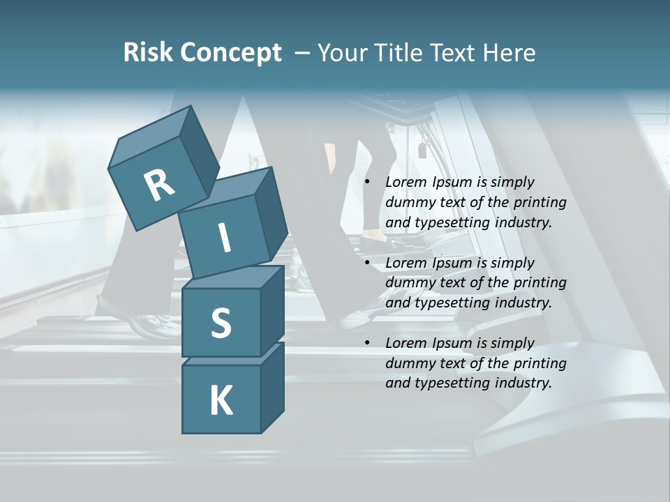 Geology Free Diving Fresh Water PowerPoint Template