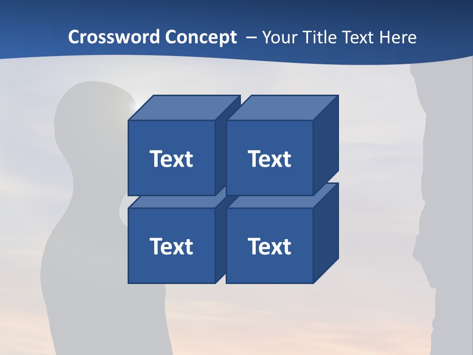 A Silhouette Of A Person Sitting In A Cave With The Sun Setting In The Background PowerPoint Template