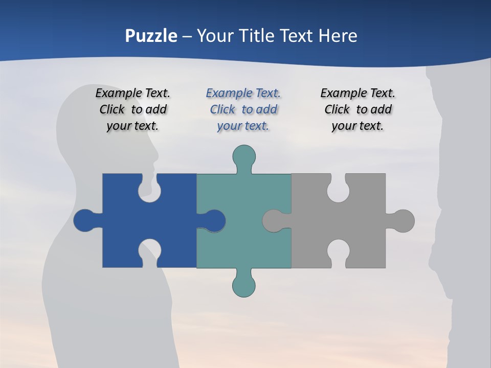 A Silhouette Of A Person Sitting In A Cave With The Sun Setting In The Background PowerPoint Template