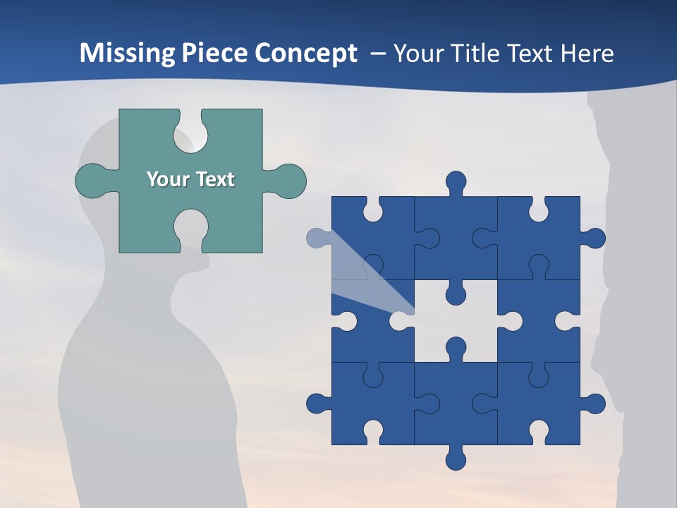 A Silhouette Of A Person Sitting In A Cave With The Sun Setting In The Background PowerPoint Template