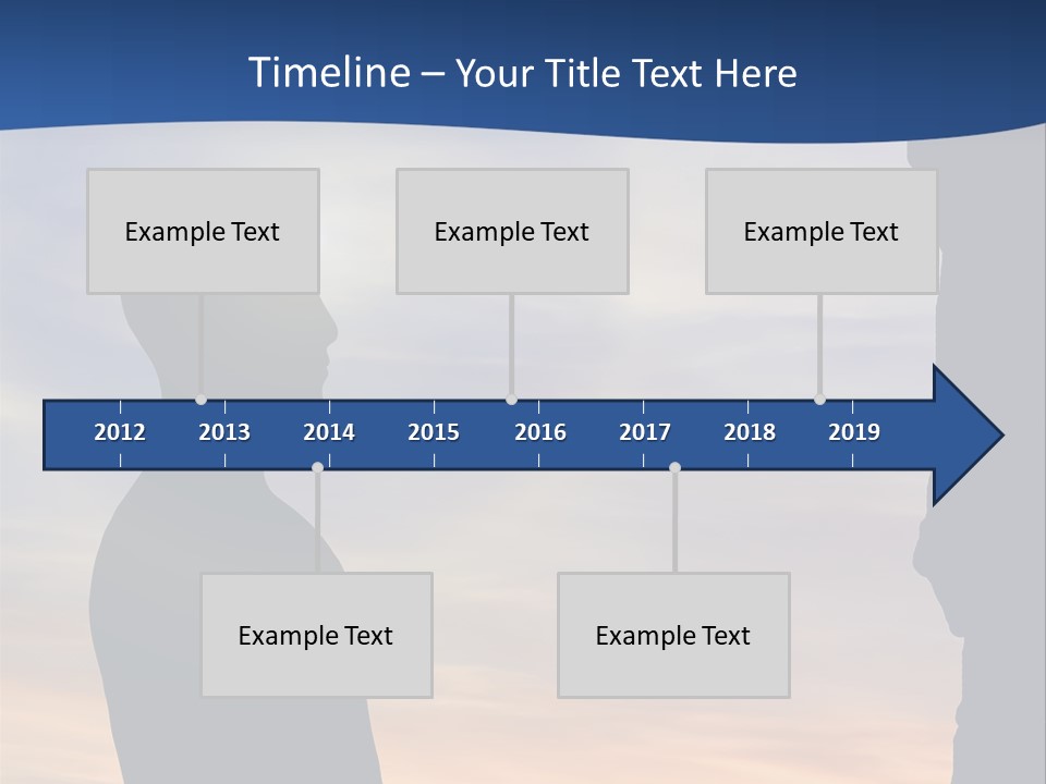 A Silhouette Of A Person Sitting In A Cave With The Sun Setting In The Background PowerPoint Template