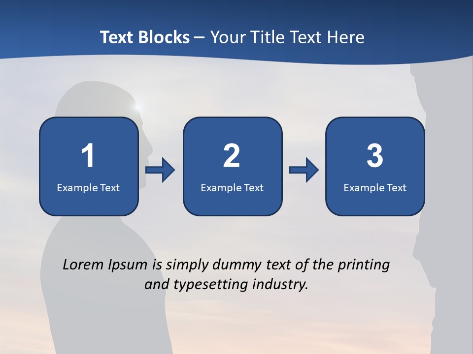 A Silhouette Of A Person Sitting In A Cave With The Sun Setting In The Background PowerPoint Template