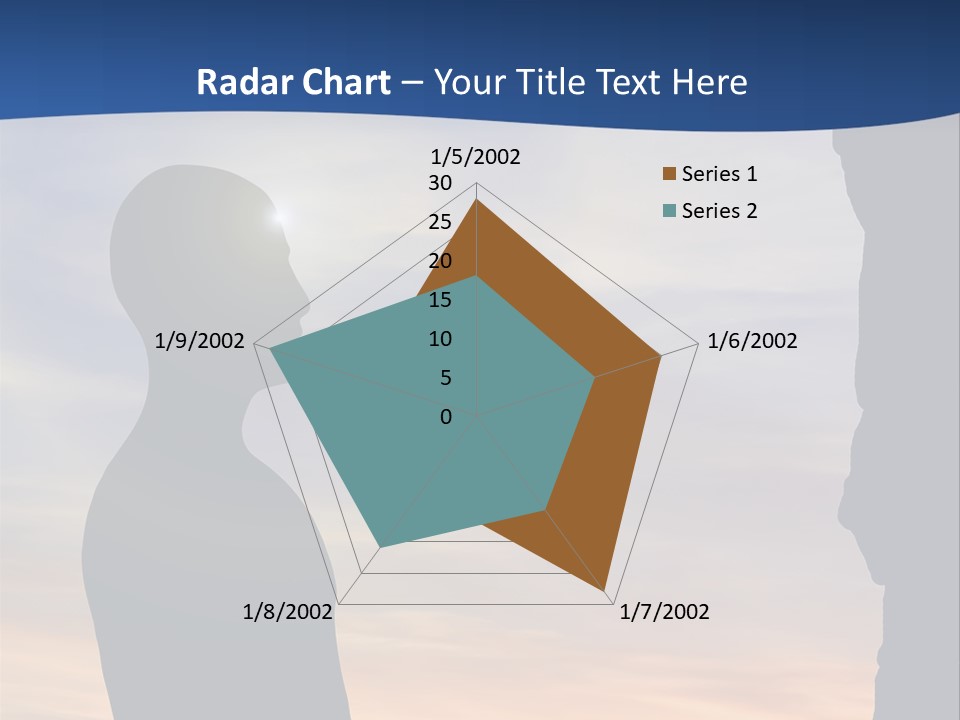 A Silhouette Of A Person Sitting In A Cave With The Sun Setting In The Background PowerPoint Template
