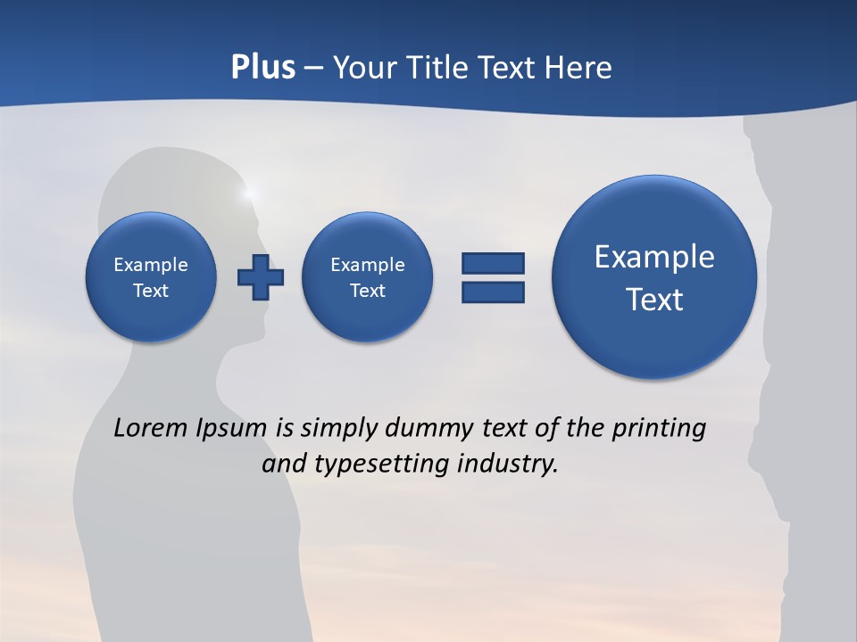 A Silhouette Of A Person Sitting In A Cave With The Sun Setting In The Background PowerPoint Template