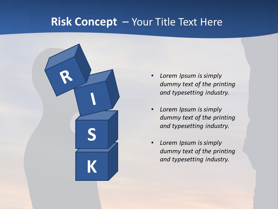 A Silhouette Of A Person Sitting In A Cave With The Sun Setting In The Background PowerPoint Template