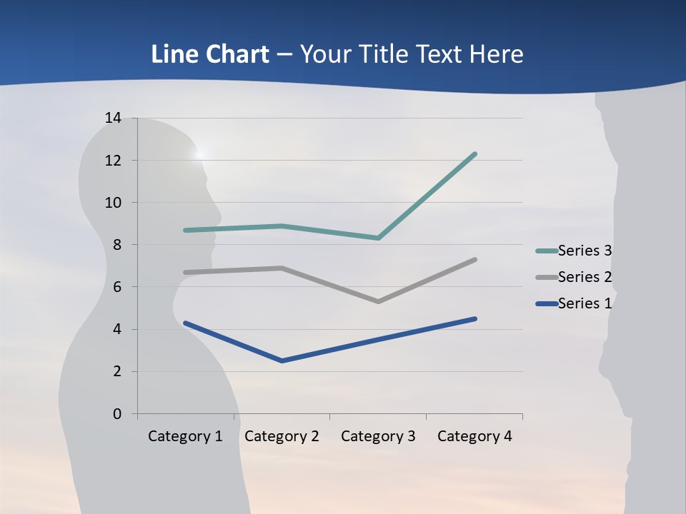 A Silhouette Of A Person Sitting In A Cave With The Sun Setting In The Background PowerPoint Template