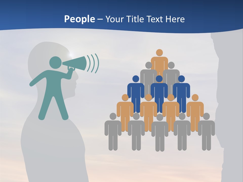 A Silhouette Of A Person Sitting In A Cave With The Sun Setting In The Background PowerPoint Template