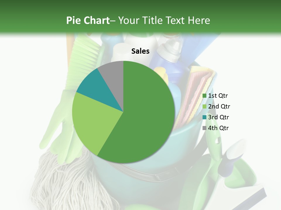 Bottle Chemical Chores PowerPoint Template