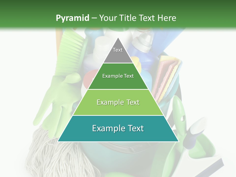 Bottle Chemical Chores PowerPoint Template