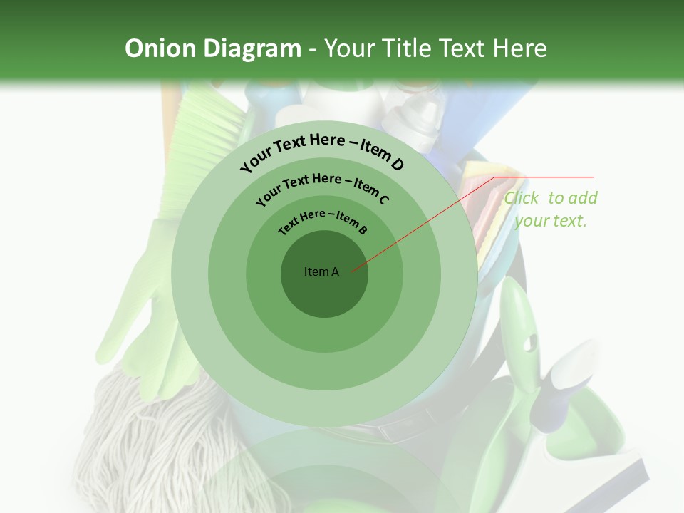 Bottle Chemical Chores PowerPoint Template