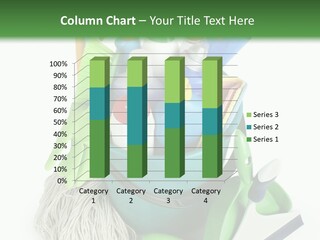 Bottle Chemical Chores PowerPoint Template