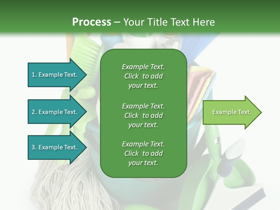 Bottle Chemical Chores PowerPoint Template