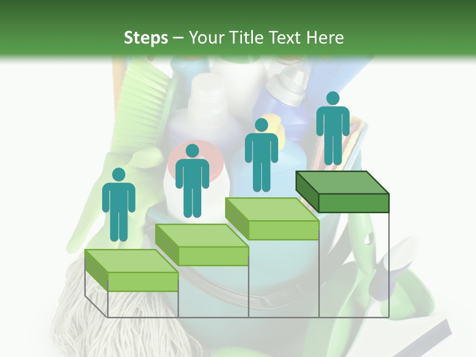 Bottle Chemical Chores PowerPoint Template