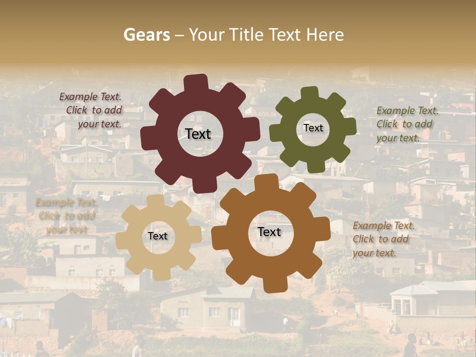 Hill Kigali Africa PowerPoint Template