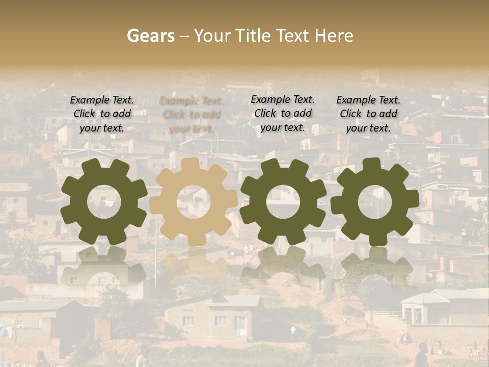 Hill Kigali Africa PowerPoint Template