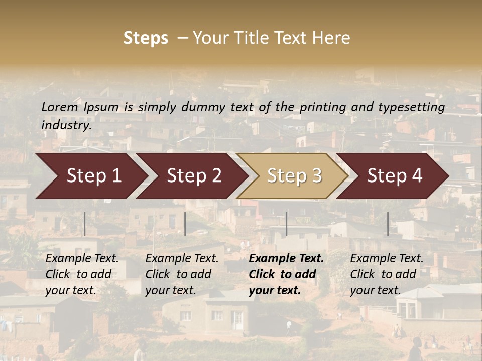 Hill Kigali Africa PowerPoint Template