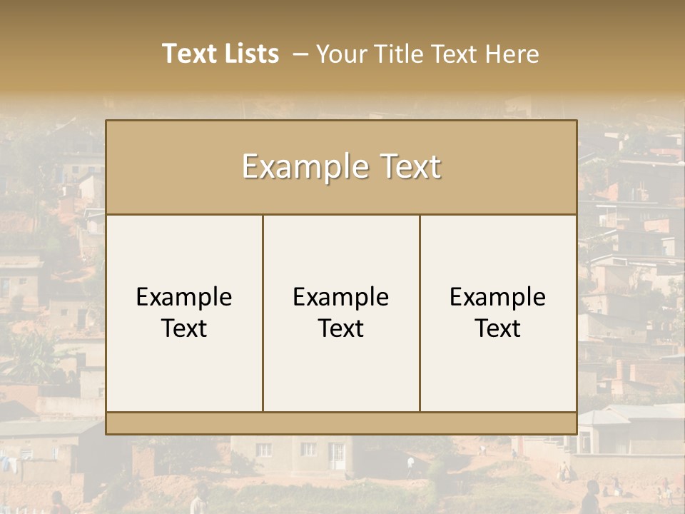 Hill Kigali Africa PowerPoint Template