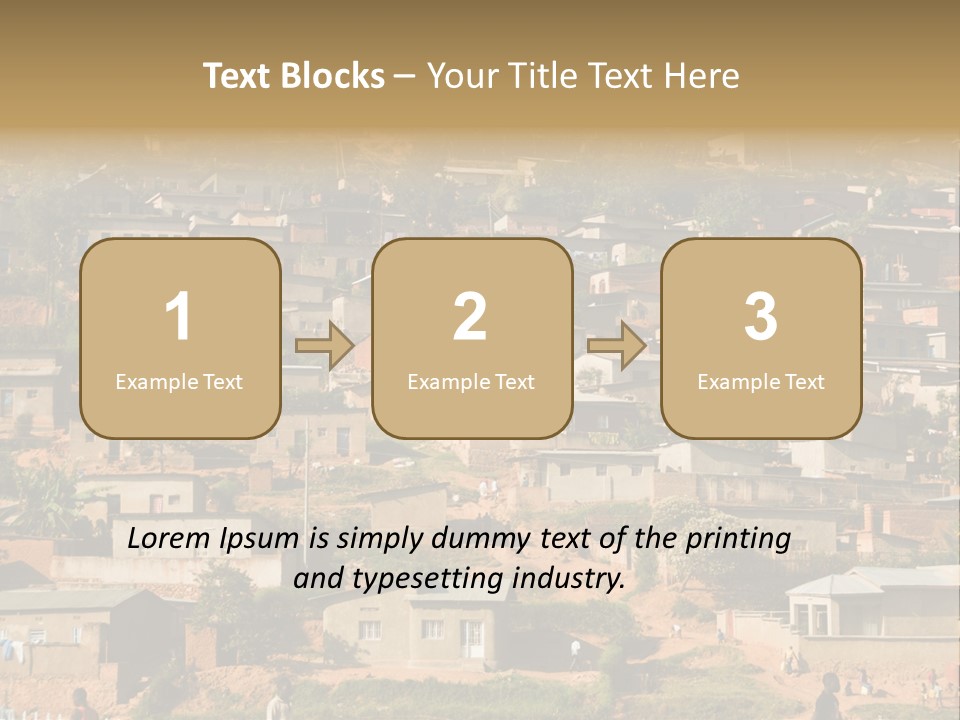 Hill Kigali Africa PowerPoint Template