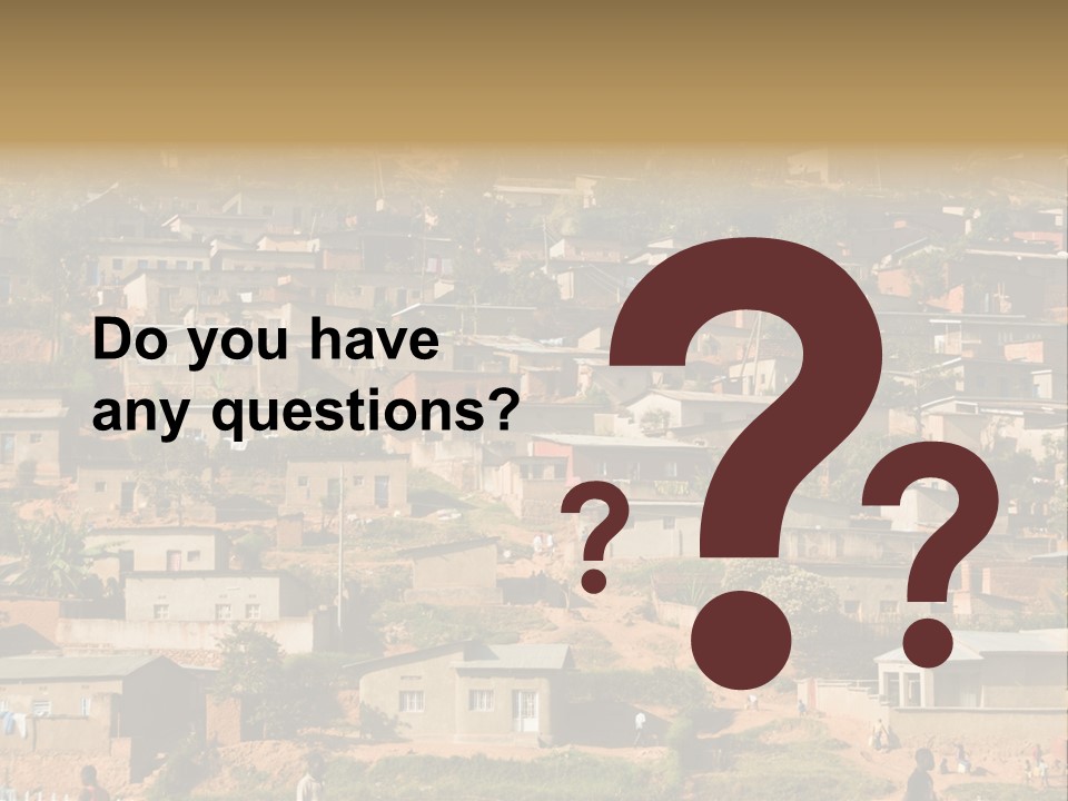 Hill Kigali Africa PowerPoint Template