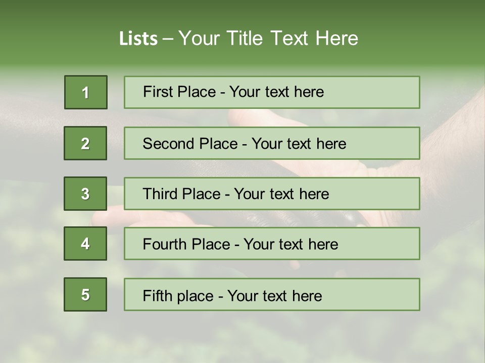 Fishermen White Africa PowerPoint Template