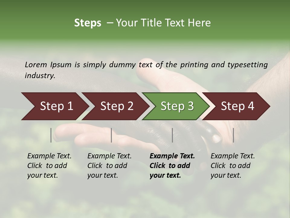 Fishermen White Africa PowerPoint Template