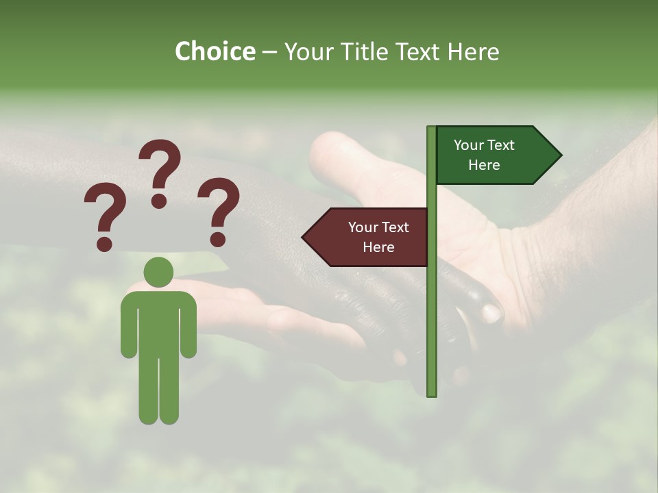 Fishermen White Africa PowerPoint Template