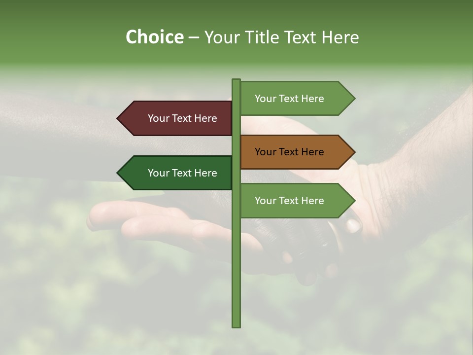 Fishermen White Africa PowerPoint Template