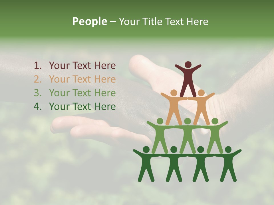 Fishermen White Africa PowerPoint Template