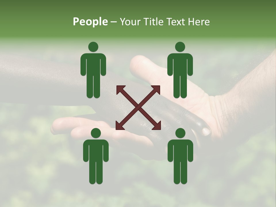 Fishermen White Africa PowerPoint Template