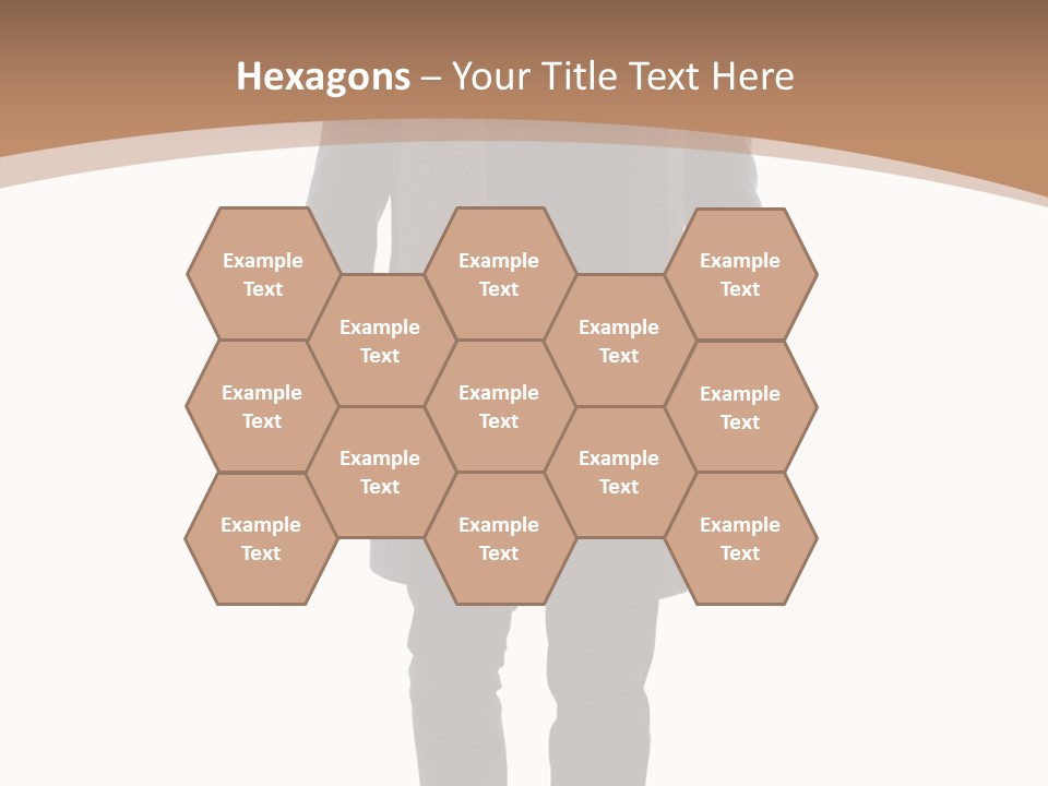 Alone Businessman Action PowerPoint Template